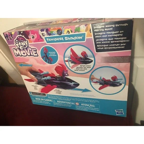 NEW My Little Pony: The Movie Tempest Shadow Sky Skiff Sealed - Picture 4 of 6